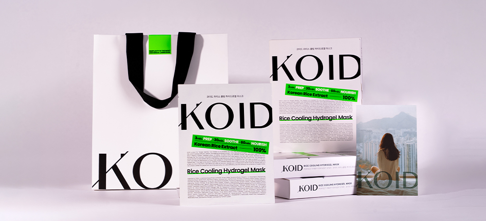 Rice Cooling Hydrogel Mask